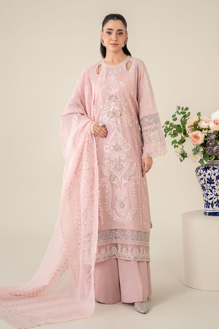 3 Piece Embroidered Lawn Suit Pakistani Party Dress