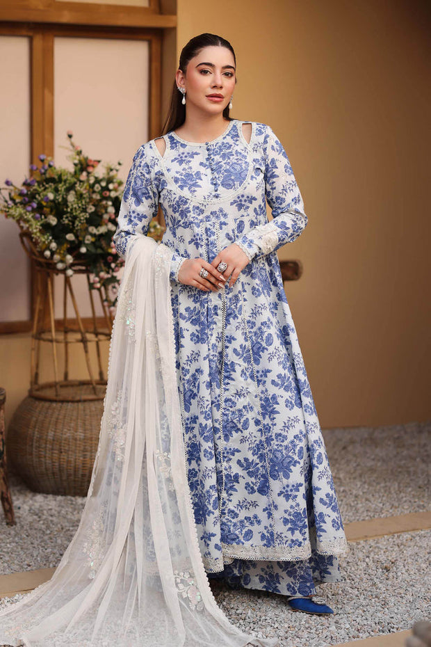 3 Piece Printed Lawn Suit Pakistani Party Dress