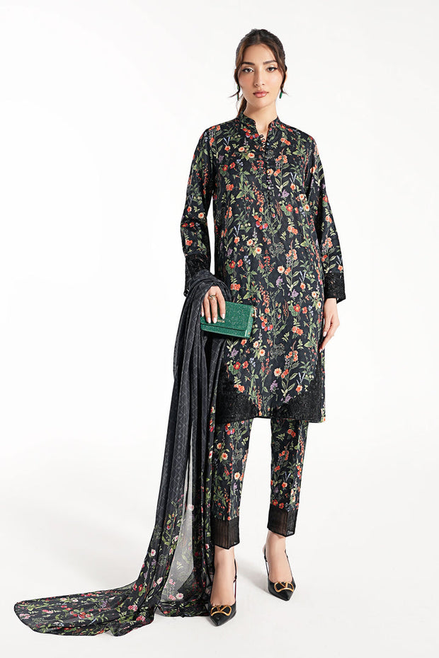 3 Piece Embroidered Suit Pakistani Party Dress