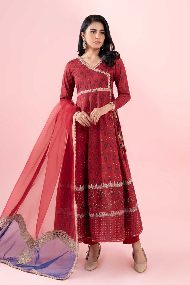 3 Piece Printed Lawn Suit Pakistani Party Dress