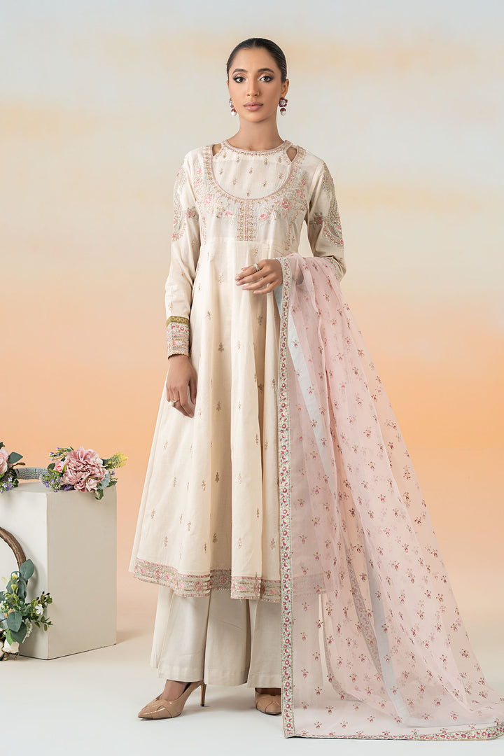 3 Piece Embroidered Lawn Suit Pakistani Party Dress