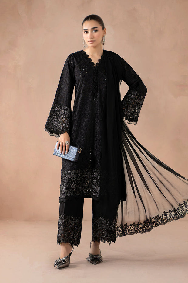 3 Piece Embroidered Lawn Suit Pakistani Party Dress