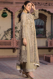 Imrozia Raw Silk Pakistani Dresses Embroidered Front