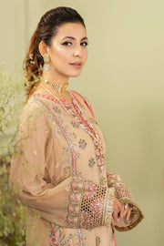 Elegant Embroidered Chiffon Pakistani Salwar Kameez and Dupatta