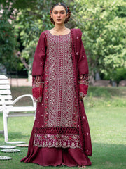 Elegant Embroidered Maroon Pakistani Salwar Kameez Dupatta Salwar Suit