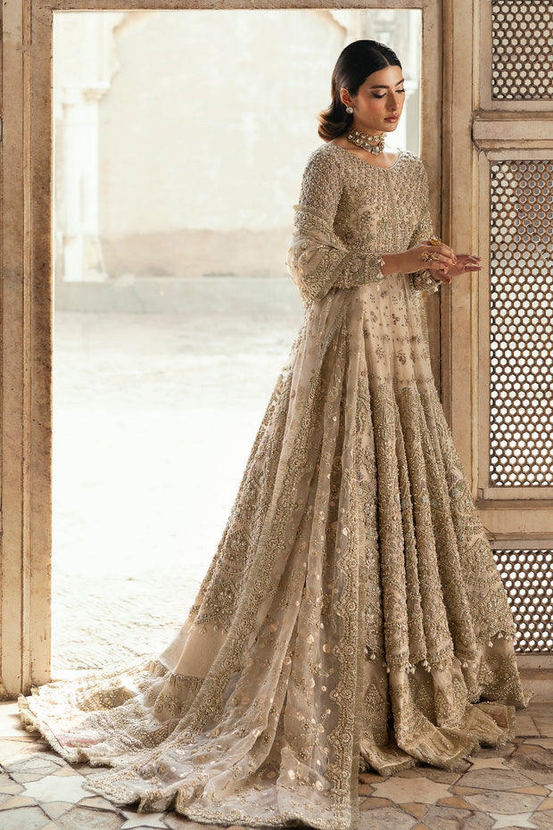 Royal Kalidaar Frock Lehenga Pakistani Bridal Dress