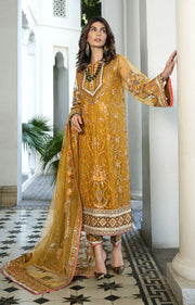 Elegant Kameez Trouser Embroidered Pakistani Wedding Dress