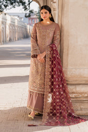Elegant Light Pink Embroidered Pakistani Salwar Kameez Dupatta