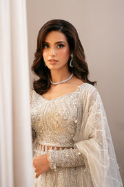 Elegant Pakistani Bridal Dress in Choli Lehenga Style