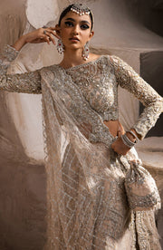 Elegant Pakistani Bridal Dress in Wedding Lehenga Choli Style