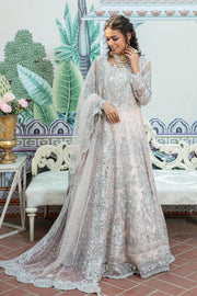 Elegant Pakistani Wedding Dress in Pishwas Frock Style