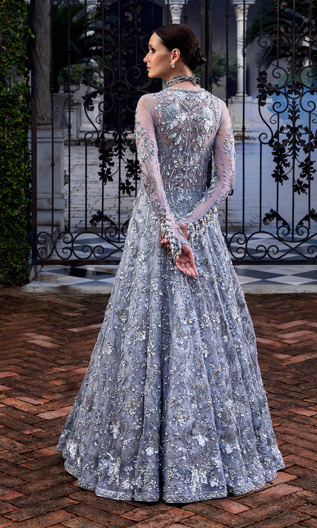 silver asian wedding dress SILVER GREY ASIAN WEDDING WEAR LEHENGA