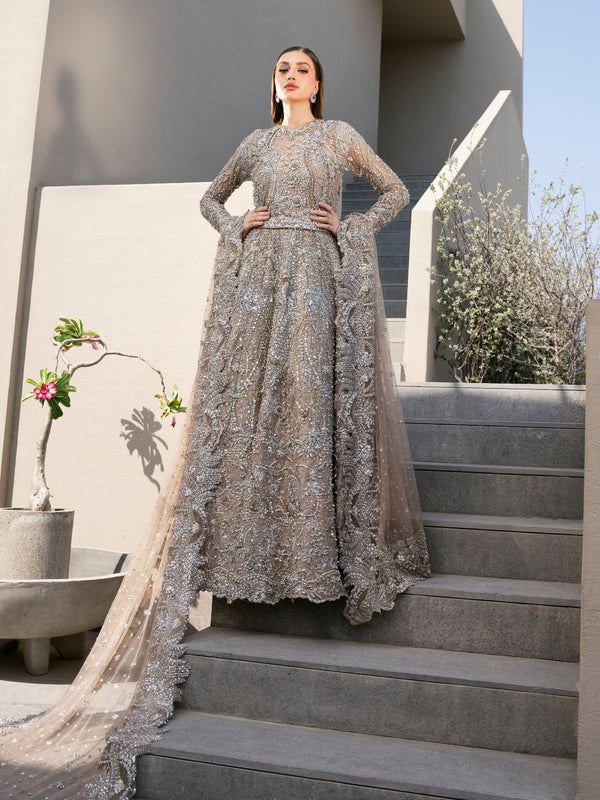 Elegant Royal Pakistani Bridal Dress for Weddings