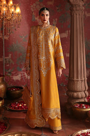 Elegant Tilla Embroidered Paksitani Wedding Dress in Kameez Trousers Style