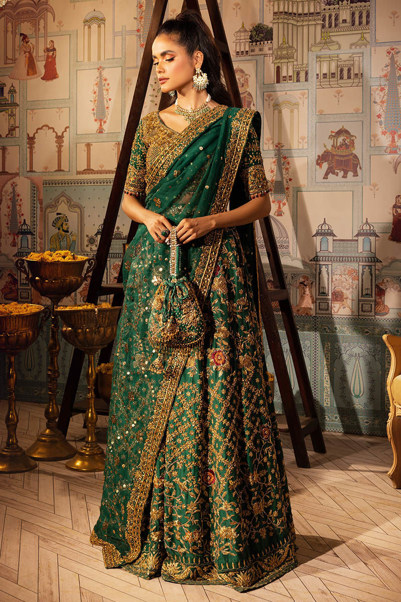 Emarald Green Lehenga Choli 