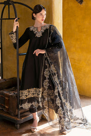 Embellished Black Pakistani Salwar Kameez with Dupatta