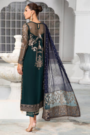 Embelished Blue Green Salwar Kameez Pakistani Dresses