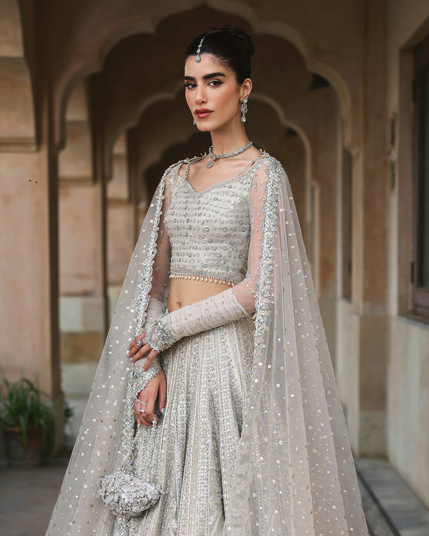 Embellished Bridal Lehenga Choli Dupatta for Wedding Online
