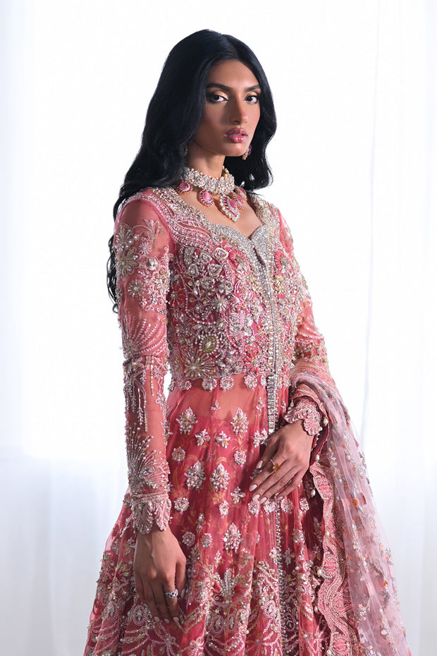 Embellished Gown Lehenga Dupatta Pakistani Bridal Dress Online