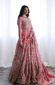 Embellished Gown Lehenga Dupatta Pakistani Bridal Dress
