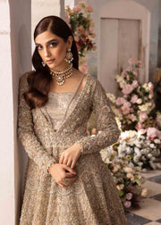 Embellished Ivory Pishwas Gown and Bridal Lehenga Dress Online