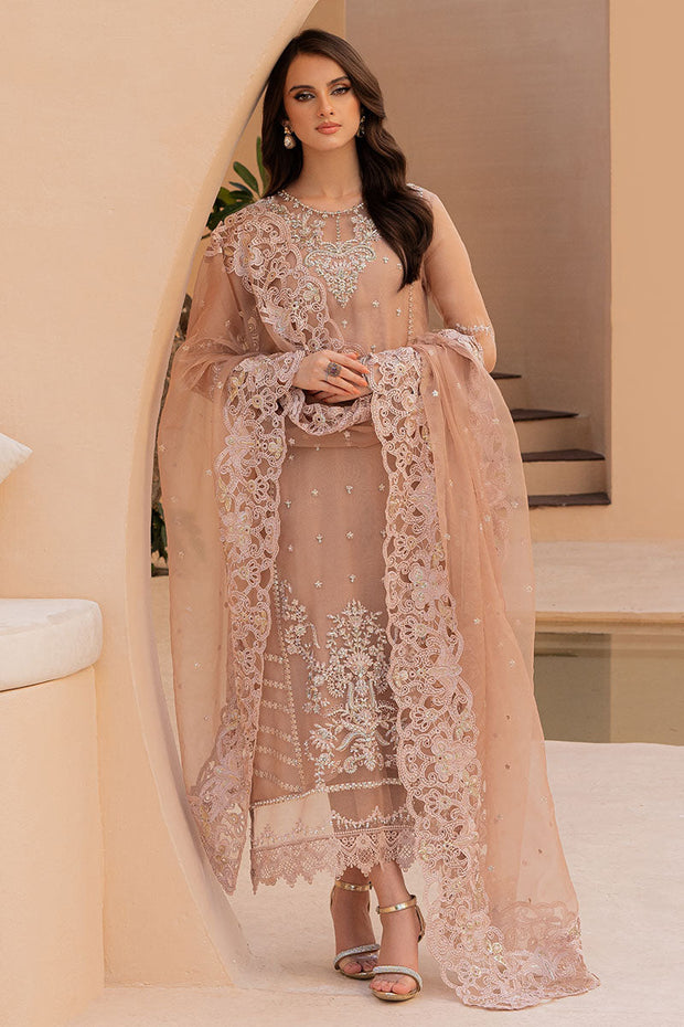Embellished Kameez and Trouser Pakistani Wedding Dress