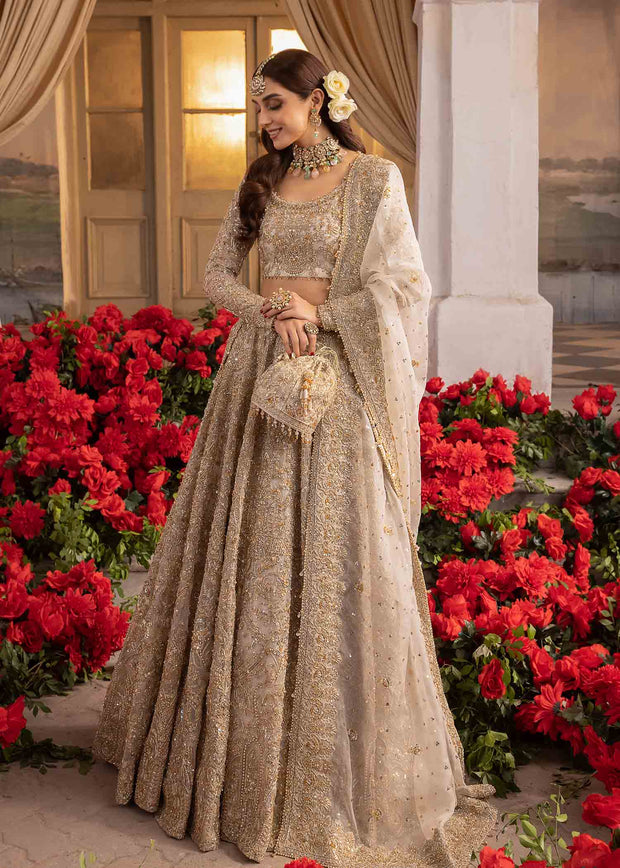 Embellished Lehenga Choli Bridal Wedding Dress