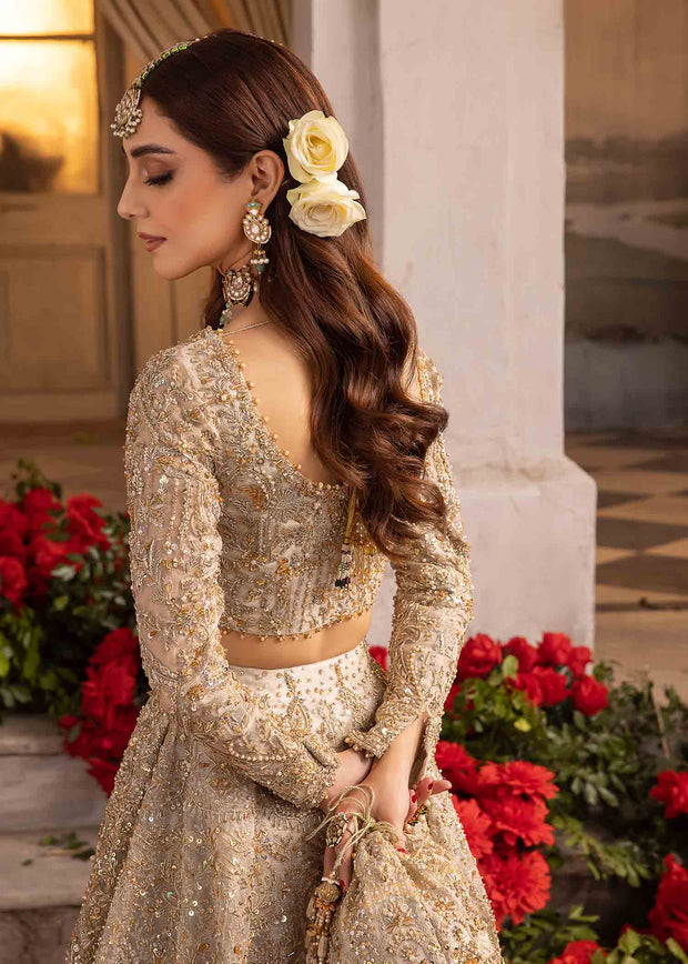 Embellished Lehenga Choli Bridal Wedding Dress