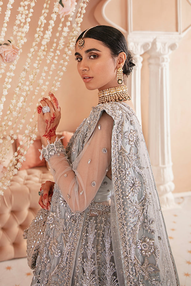 Embellished Lehenga and Kameez Pakistani Wedding Dress Online