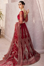 Embellished Red Lehenga Choli and Dupatta Bridal Dress Online