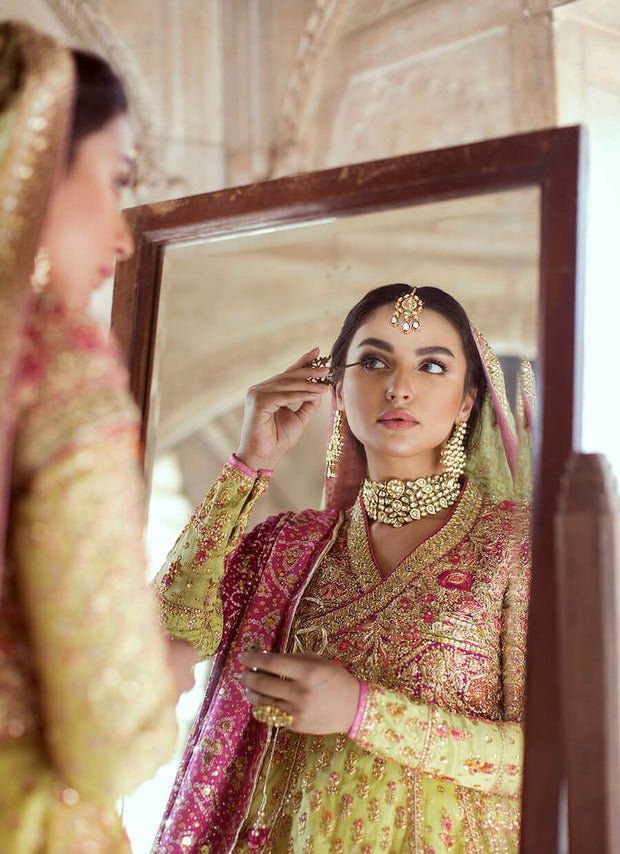 Embellished Lehenga Choli Pakistani Bridal Dress