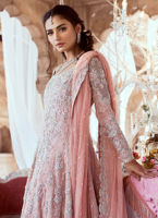 Embellished Lehenga Gown Pakistani Bridal Dresses