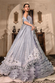 Embroidered Blue Salwar Kameez Pakistani Wedding Dress 2023