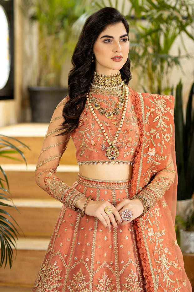 Embroidered Lehenga Choli and Dupatta Dress for Wedding Online