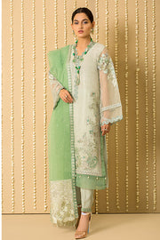 Embroidered Organza Pakistani Salwar Kameez and Dupatta