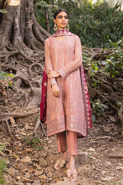 Embroidered Pakistani Salwar Kameez Dupatta Burnt Blush Salwar Suit