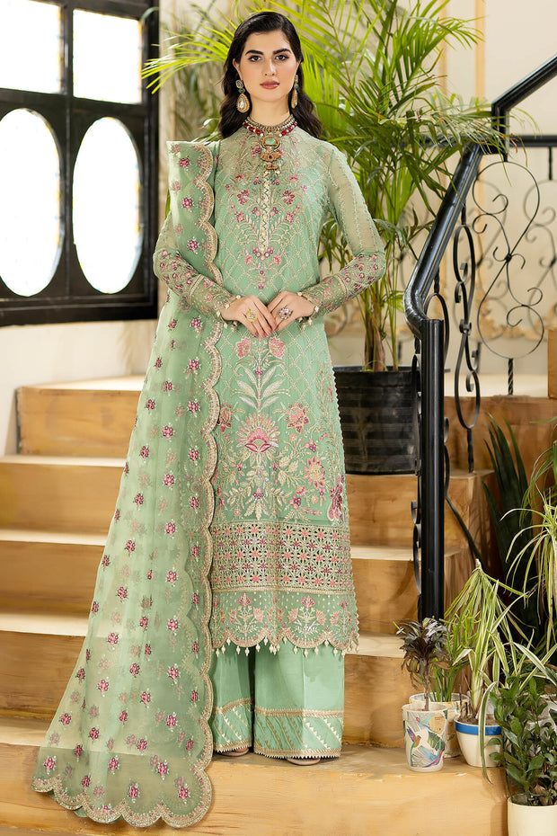 Embroidered Pakistani Salwar Kameez in Premium Chiffon