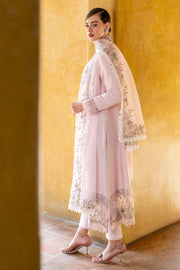 Embroidered Pink Pakistani Salwar Kameez Dupatta