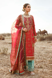 Embroidered Red Salwar Kameez Pakistani Party Dresses