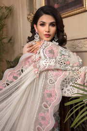 Embroidered White Salwar Kameez Pakistani Party Dress 2023