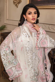 Embroidered White Salwar Kameez Pakistani Party Dress