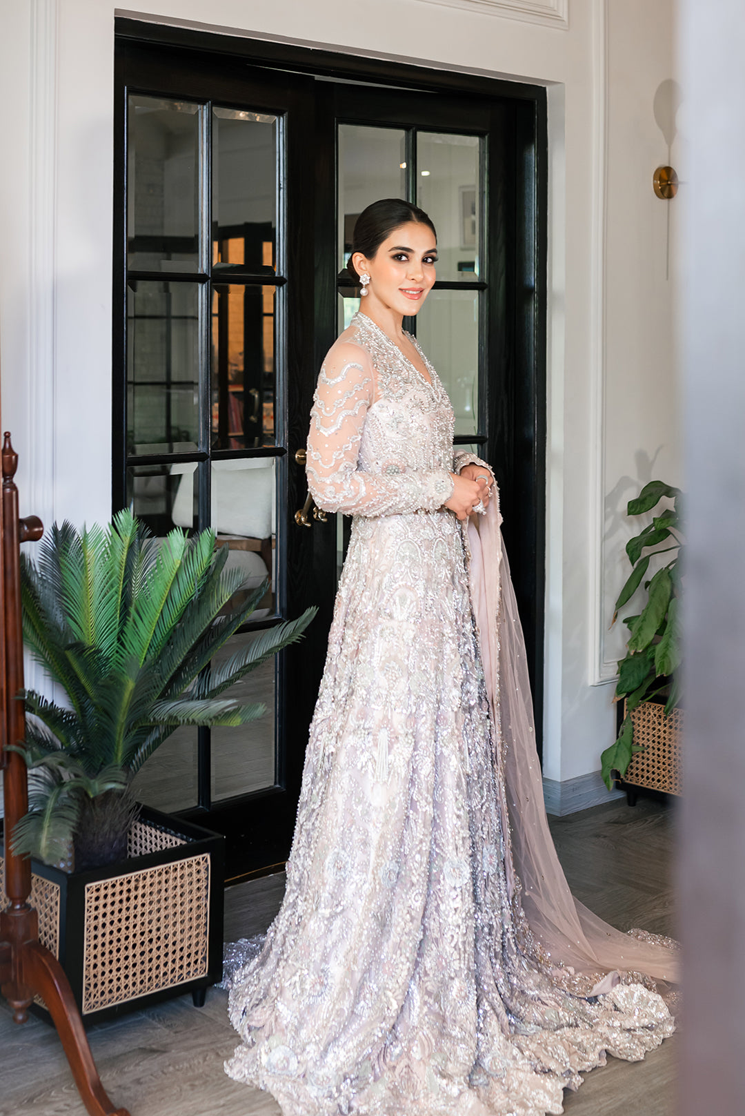 Elegant Flora Pakistani Bridal Dress for Your Big Day