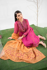 Fuchsia Pink Traditional Pakistani Salwar Kameez Dupatta Salwar Suit 2023