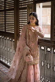 Gharara Kameez Pink Pakistani Bridal Dress