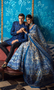 HSY Bridal Lehenga Choli and Dupatta Wedding Dress