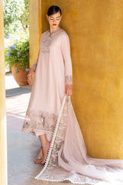 Heavenly Embroidered Pink Pakistani Salwar Kameez Dupatta