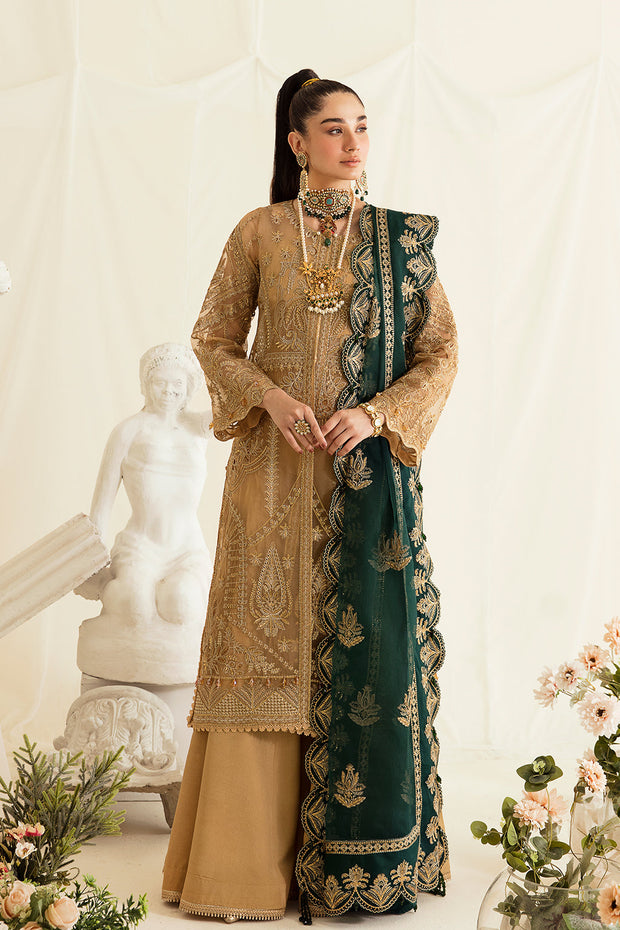 Heavily Embellished Pakistani Party Dress in Kameez Trousers Style