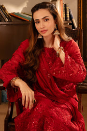Discover Embroidered Shirt And Trouser Set