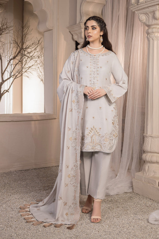 Imrozia Peach Pakistani Dresses Embroidered