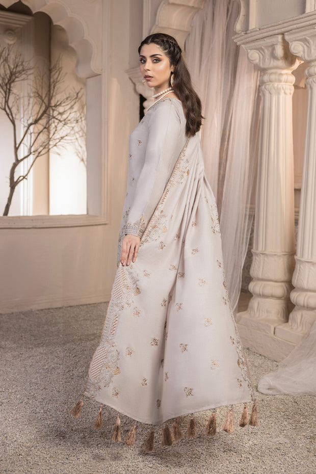 Imrozia Peach Pakistani Dresses Embroidered